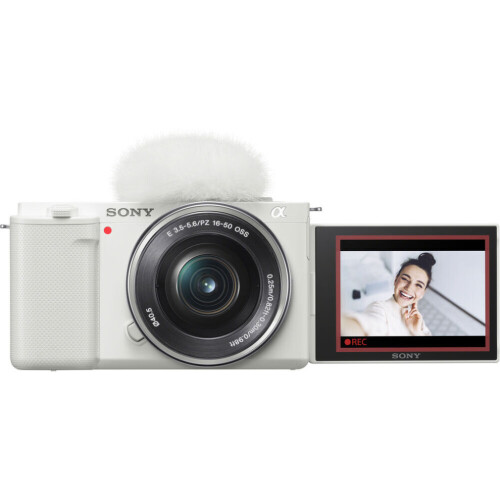Sony Sony ZV-E10 Mirrorless Camera with 16-50mm Lens (White) 2