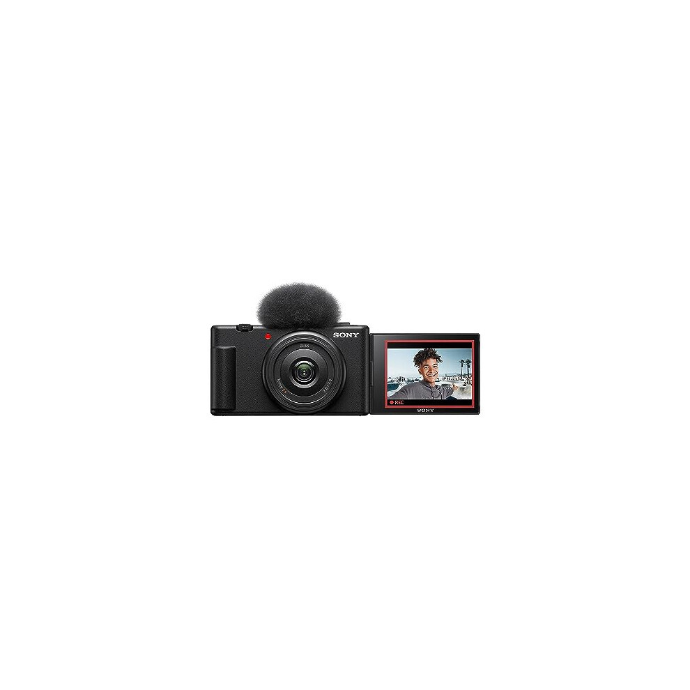 Sony ZV-1F Vlogging Camera (Black)