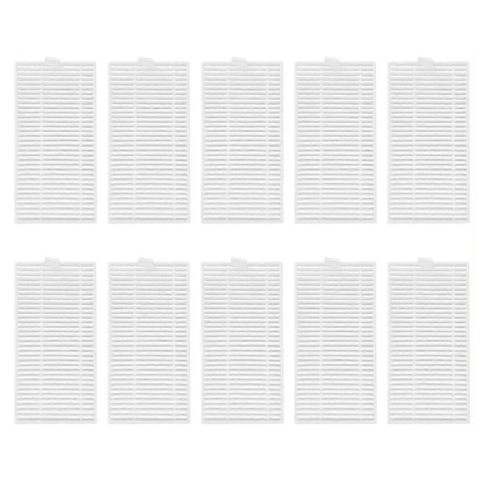 For Robot Vacuum E5 / C108 Filter Robot Vacuum Cleaner Accessories Part 10PCS