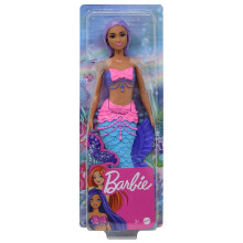 Barbie-merenneito violetilla hiuksella