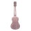 Kala Brand Music Co. Sparkle Collection  4-String Ukulele  Right  Pink 3