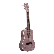 Kala Brand Music Co. Sparkle Collection 4-strunowe ukulele Right Pink Concert (KA-SPRK
