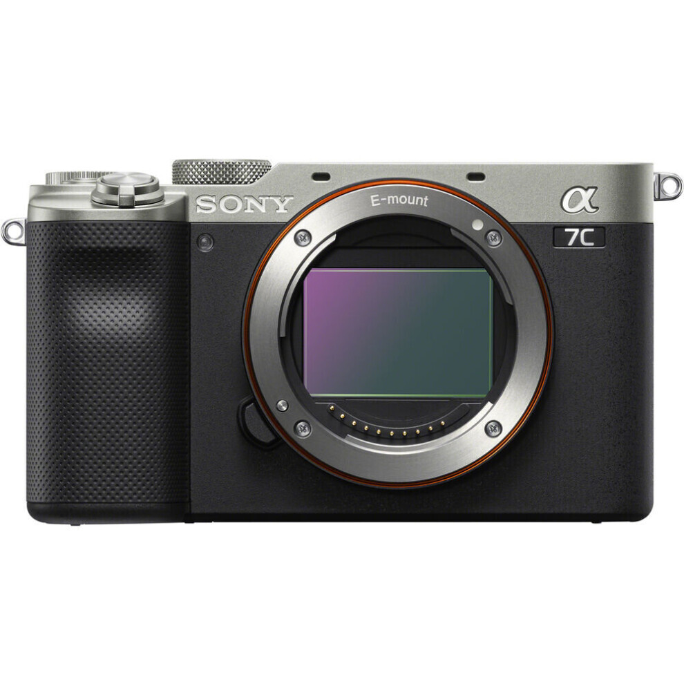 Sony Alpha a7C Mirrorless Digital Camera (Body Only, Silver)-image-OPC-PG92V7X-NEW