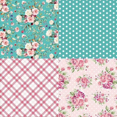Scrapbook Paper Pack 6x6 Spring Scrapbook  Vintage Scrapbooking Suppli 1