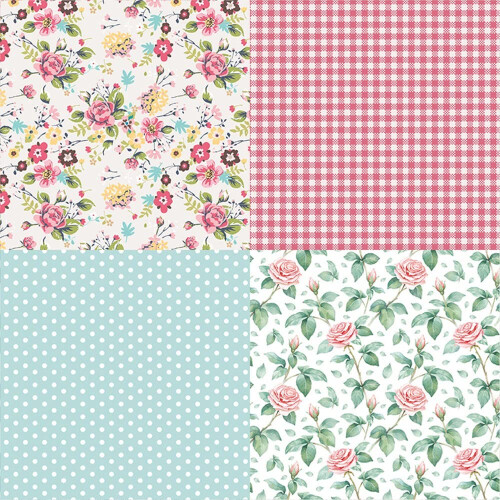 Scrapbook Paper Pack 6x6 Spring Scrapbook  Vintage Scrapbooking Suppli 2