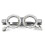 1pc Optometry Trial Lens Frame Ophthalmic Instrument Fixed PD Option,PD52 1