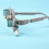1pc Optometry Trial Lens Frame Ophthalmic Instrument Fixed PD Option,PD52 4