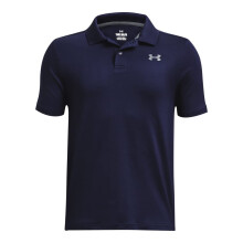 Under Armour Pojkar Performance Polo, (410) Midnight Navy / Pitch Gray, X-Large