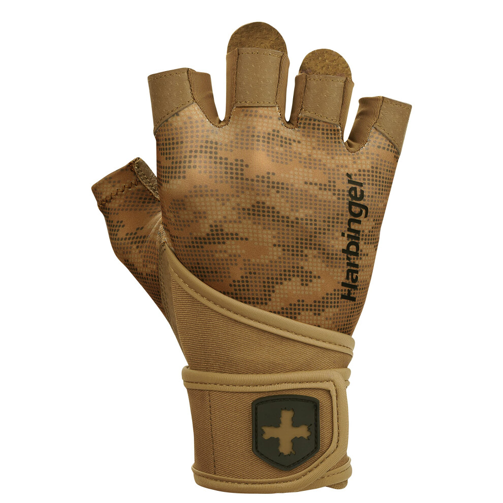 Harbinger Pro Wristwrap gloves Small camo Unisex