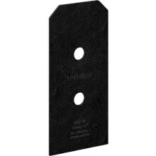 Simpson StrongTie APVB44DSP  Outdoor Accents ZMAX  Black Post Base Side Plate for 4x 2ct