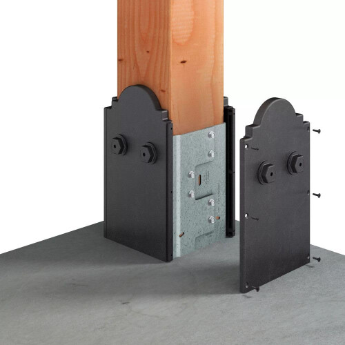 Simpson Strong-TIE Decorative Post Base Cover 6x6  APBDW66 2