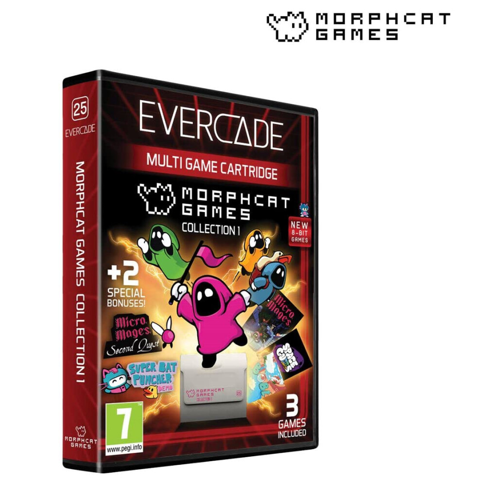 Blaze Evercade Morphcat Cartridge 1 5060690795803