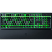 Razer Ornata V3 X Gaming Keyboard LowProfile Keys Silent Membrane Switches Spill Resistant Chroma RGB Lighting Ergonom
