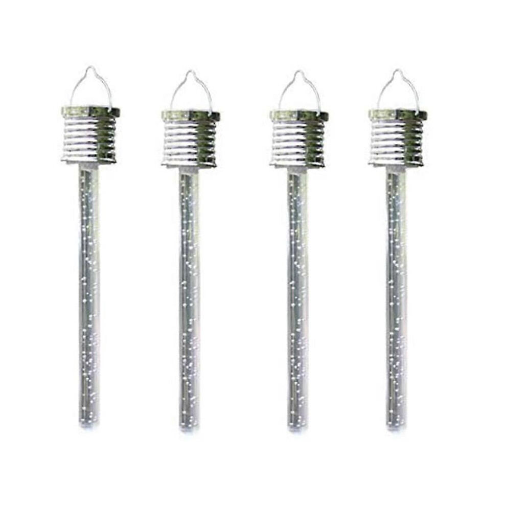 Solar Hanging Lights Outdoor Acrylic Bubble Lamp Changing Solar Powered for Garden Patio Path Backyard Decoration 4PC