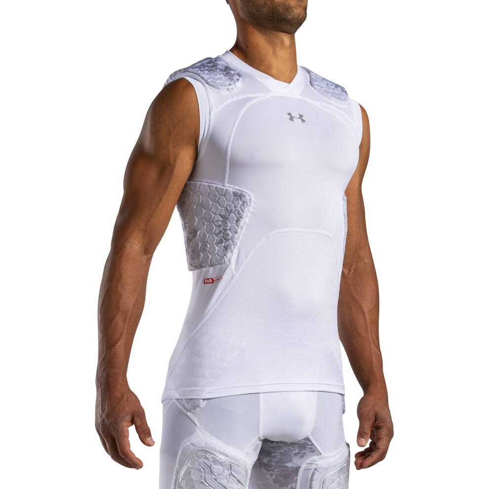 Photos - American Football and Rugby Gameday Armour Pro 5-Pad Top Nov YTH White Camo L UA20340-90048-L