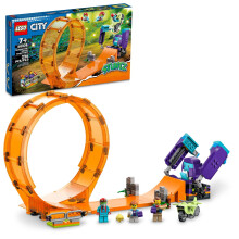 LEGO CITY STUNTZ SMASHING Chimpanzee Stunt Loop 60338 Building Toy Set for Boys Girls and Kids Ages 7+ (226 stycken)