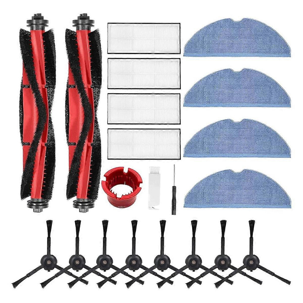 Replacement Parts for S7, S7+ Plus, S7 MaxV Plus Accessories Kit ,Main Bristle Brushes Rollers Mop Pad Cloth-image-OPC-PG92VY6-NEW