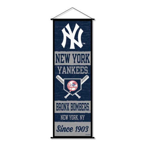 NY Yankees Banner e Scroll Sign