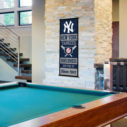 NY Yankees Banner e Scroll Sign 2