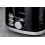 Tower Tower Solitaire Black Kettle 2 Slice Toaster & Digital Microwave  Set 5