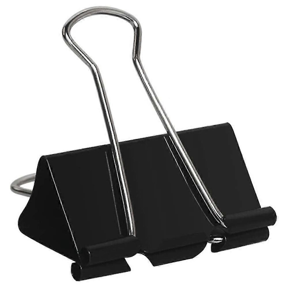 (As Show, One Size) 10 Pcs Extra Large Binder Clips 2-Inch Width, Big Paper Clamps Metal Fold Back Clips 5063595956515