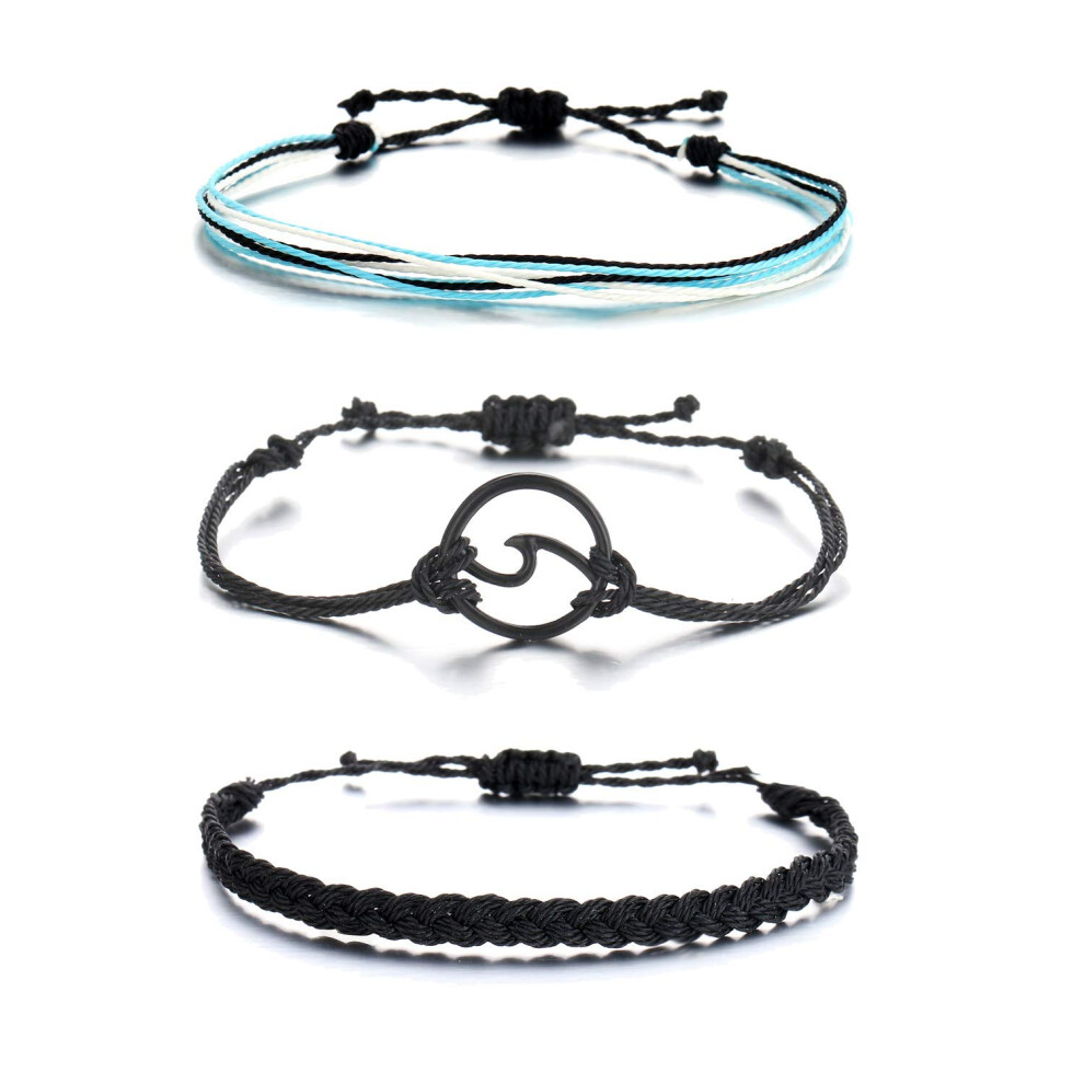 Photos - Bracelet HUASAI Vsco String  for Teen Girls Women Waterproof Boho Rope