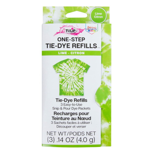 Tulip One-Step Tie-Dye Kit Αναγκαία Υλικά, Λάιμ Πράσινο