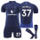 (28(150-160CM)) Comfortable 2425 Red Devils Away MAINOO #37 Training Suit With Socks 1