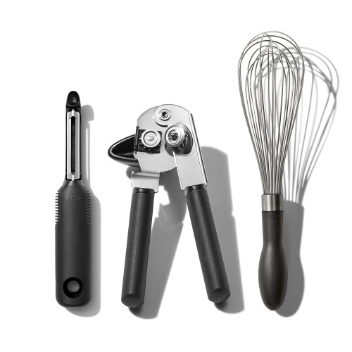 OXO Σετ Μαγειρικών Εργαλείων OXO Good Grips 3 Τεμαχίων Ανοξείδωτο Ατσάλι