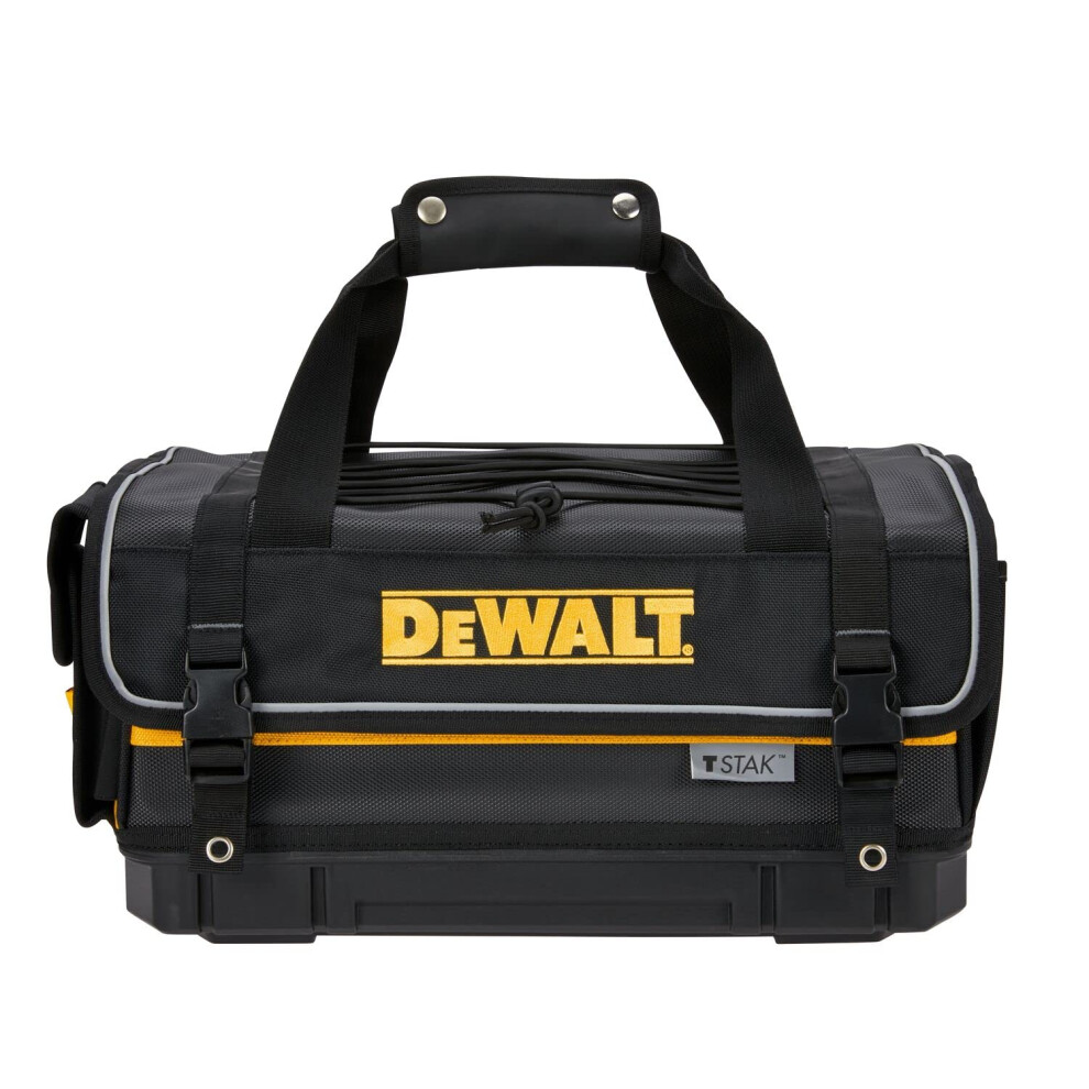 DEWALT TSTAK Tool Bag 16-inch Durable Tote with Tool Organizer and Hard Bottom (DWST17623)