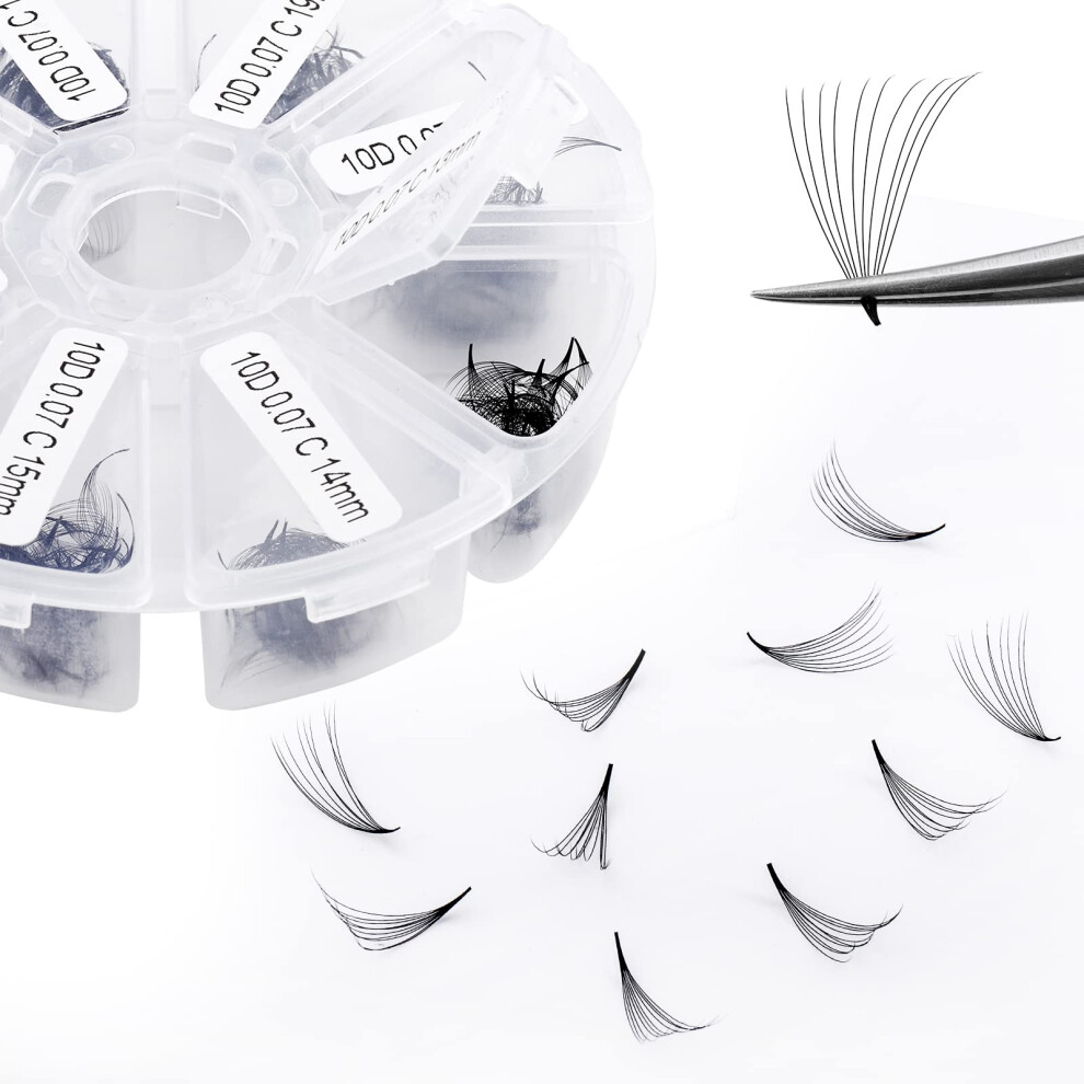 Wendy Fransar Volume Lash Extensions 10D Premade Fans Eyelash Extensions 500 Pcs 007