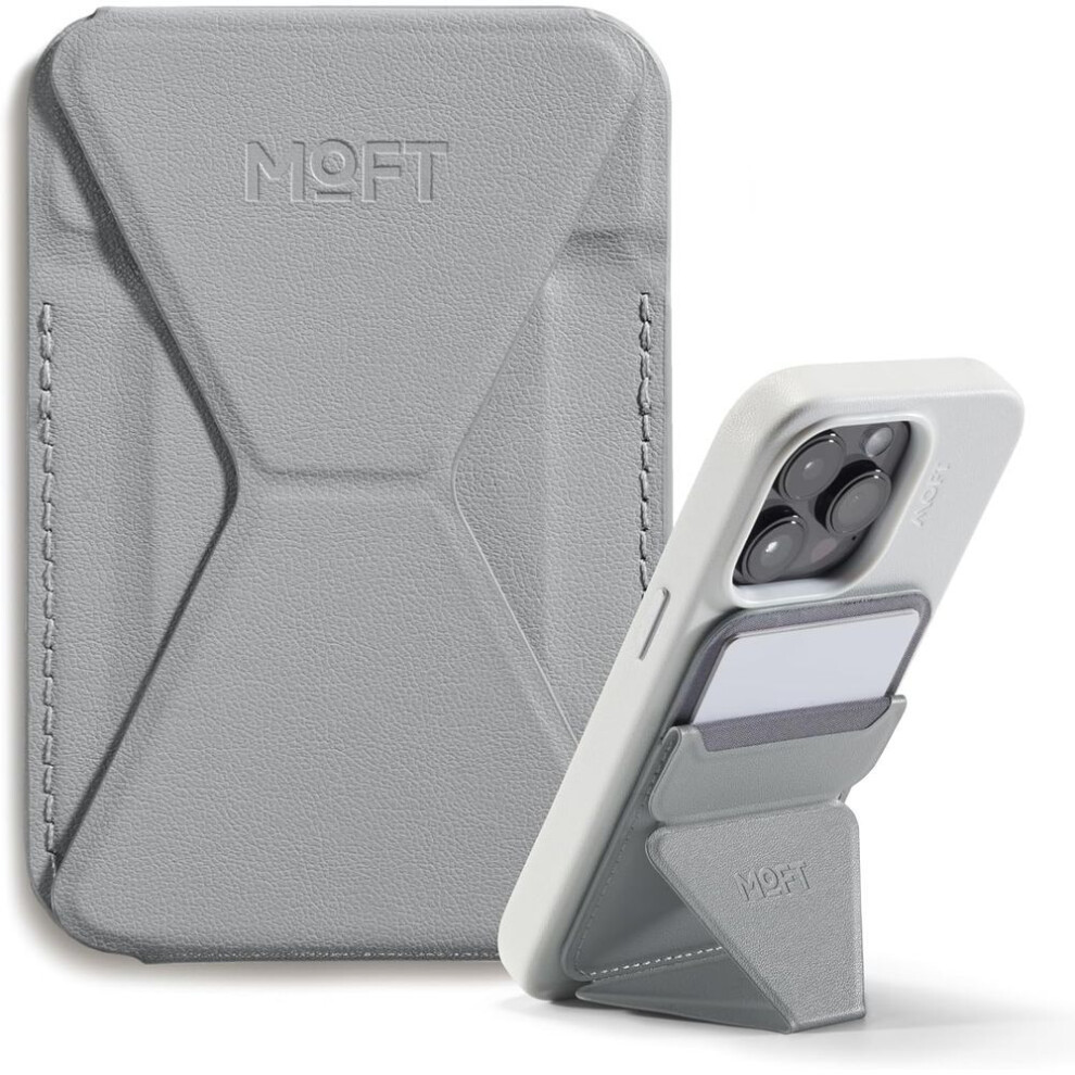 Magnetic Wallet Stand Compatible With Iphone 16/15/14/13/12 Series, Angle Adjustment Movas Phone Stand 700369755022