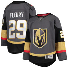 Marc-Andre Fleury Las Vegas Golden Knights #29 Gray Youth 8-20 Home Pr