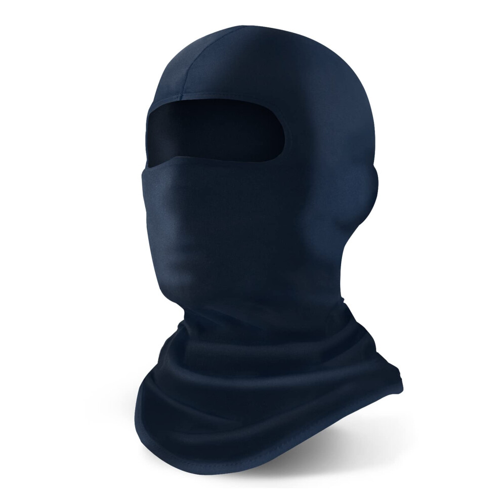 Masque de ski bleu fonc    YESLIFE Cagoule pour homme et femme - Sk