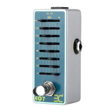 EX EQ7 Guitar Effect Pedal 7-Band EQ Full Metal Shell True Bypass Phase Guitar Pedal Guitar Accessories