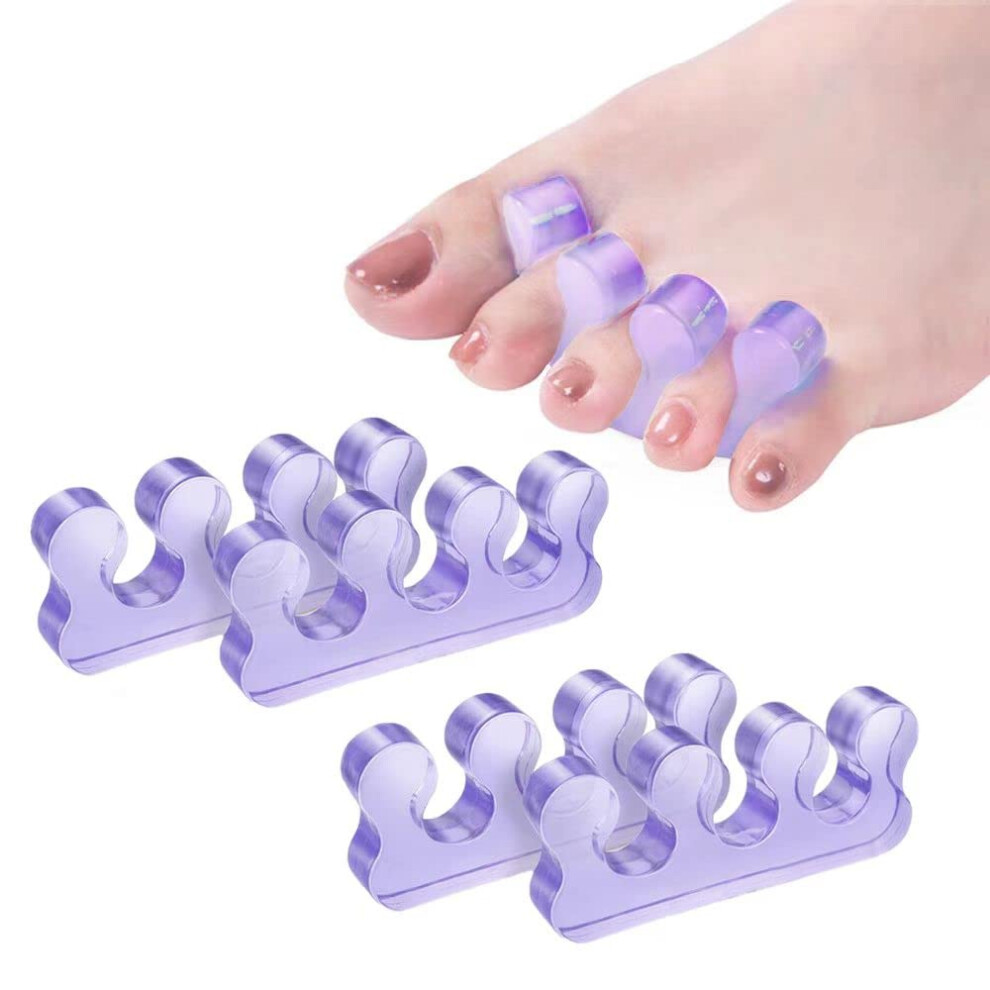 Zaxsota Toe Separator For Pedicure Toes Spacer Toe Separators Use For