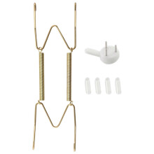 10 Pack Plate Hangers, 6 Inch Wall Plate Hangers and 10 Pack Wall Hooks, Compatible 5 To 7 Inch Dec
