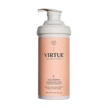 Champô VIRTUE Curl Sem Sulfatos com Óleo de Jojoba, Hidrata e Controla Frizz, Seguro para Cores