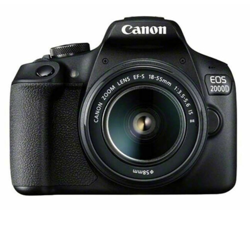 Canon Canon Eos 2000D Black Kit Ef-S 18-55Mm F3.5-5.6 Is Ii