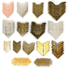 120st Vintage Metal Book Corner Protector Iron Guard Cover Book Scrapbooking Corner Protector Menyer Scrapbook Album Notbok Mapp File Corner Deko