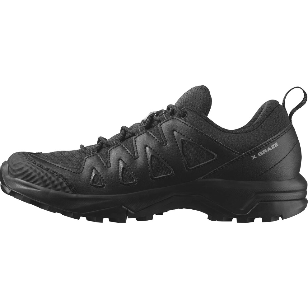 SALOMON Mens Low-Top Trainers Hiking Shoe  Black Phantom  125