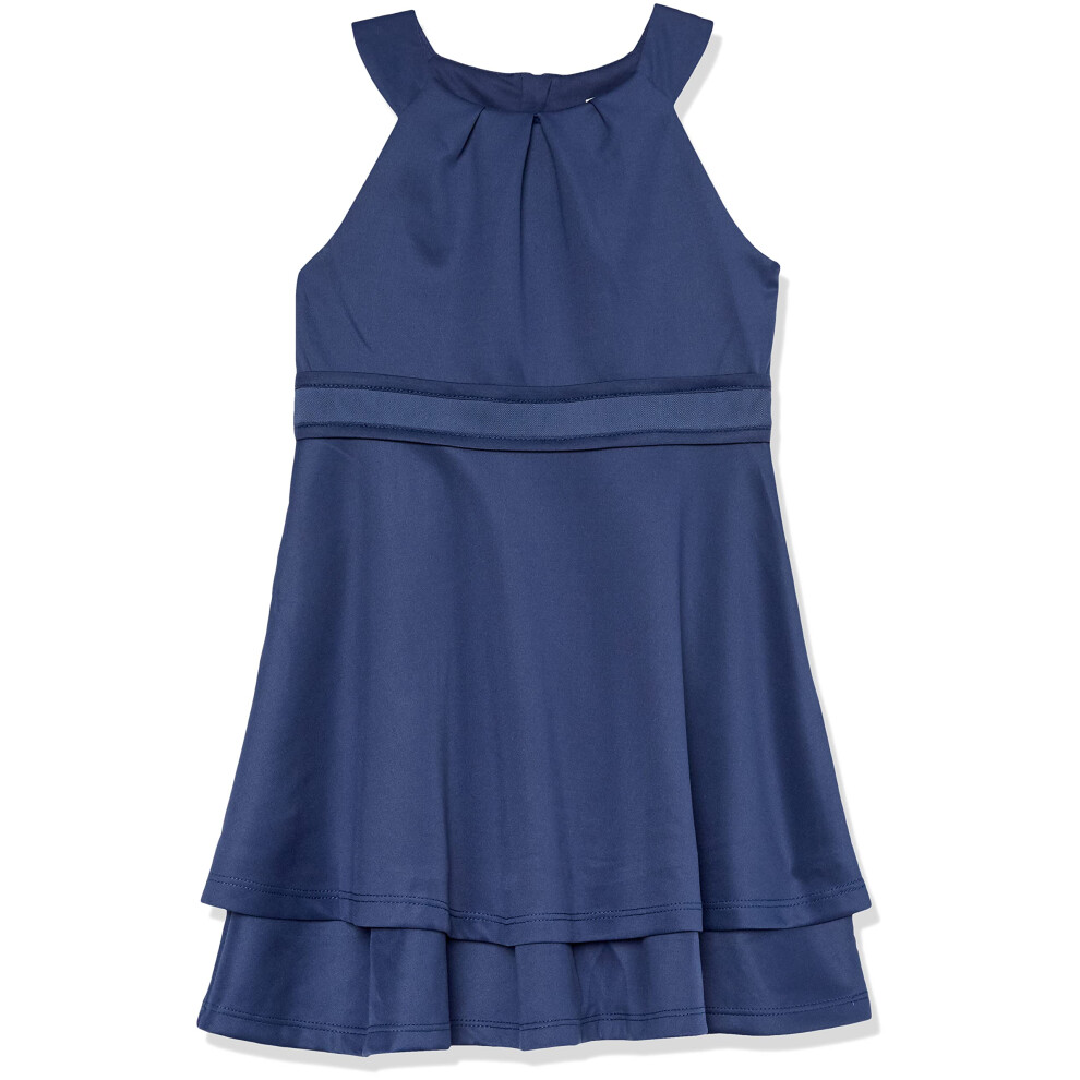 Calvin Klein Girls' Sleeveless Party Dress  Fit and Flare Silhouette
