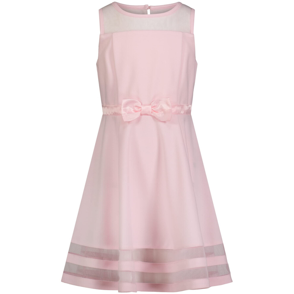 Calvin Klein Girls' Sleeveless Party Dress  Fit and Flare Silhouette