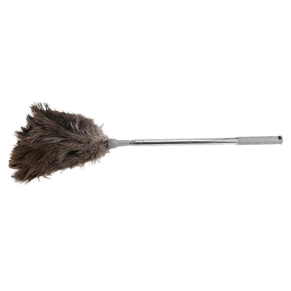 Ostrich Feathers Duster, Retractable Feathers Duster for Home Cleaning Ceiling Furniture Fan, Duster,90 Inch