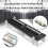 Network Tool Kit 12 Port CAT6 Patch Panel RJ45 Networking Wall Mount Rack with Surface Wall Mount Bracket 2