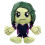 Bleacher Creatures Marvel She Hulk 8 Kuricha Sitting Plush- Soft Chibi Inspired Toy 4