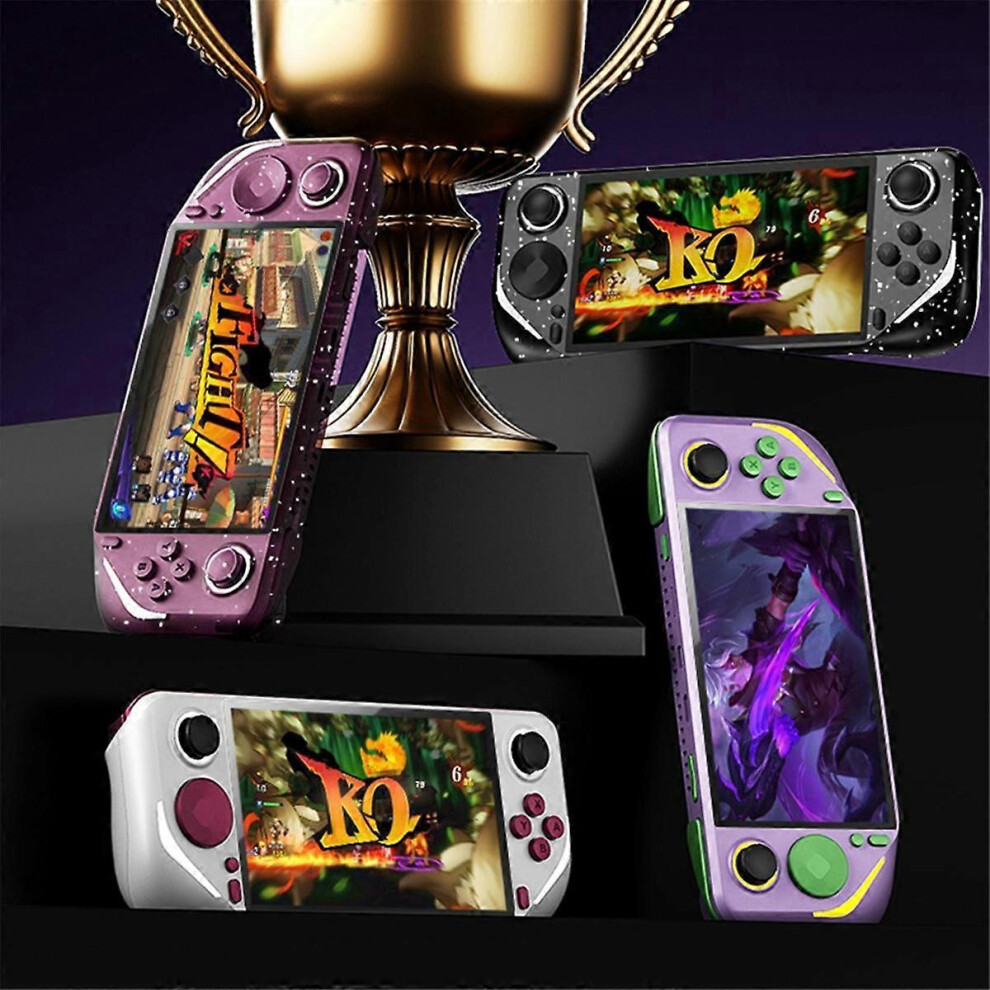 E6plus Handheld Game Console+2Xcontroller 128G+20000Games 5 Inch Portable Arcade Video Game Console Support Connect Tv A