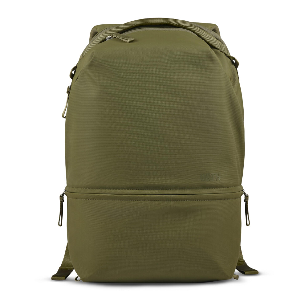 Urth Green Arkose 20L Backpack - 15 Laptop Bag Weatherproof + Recycled (Green)