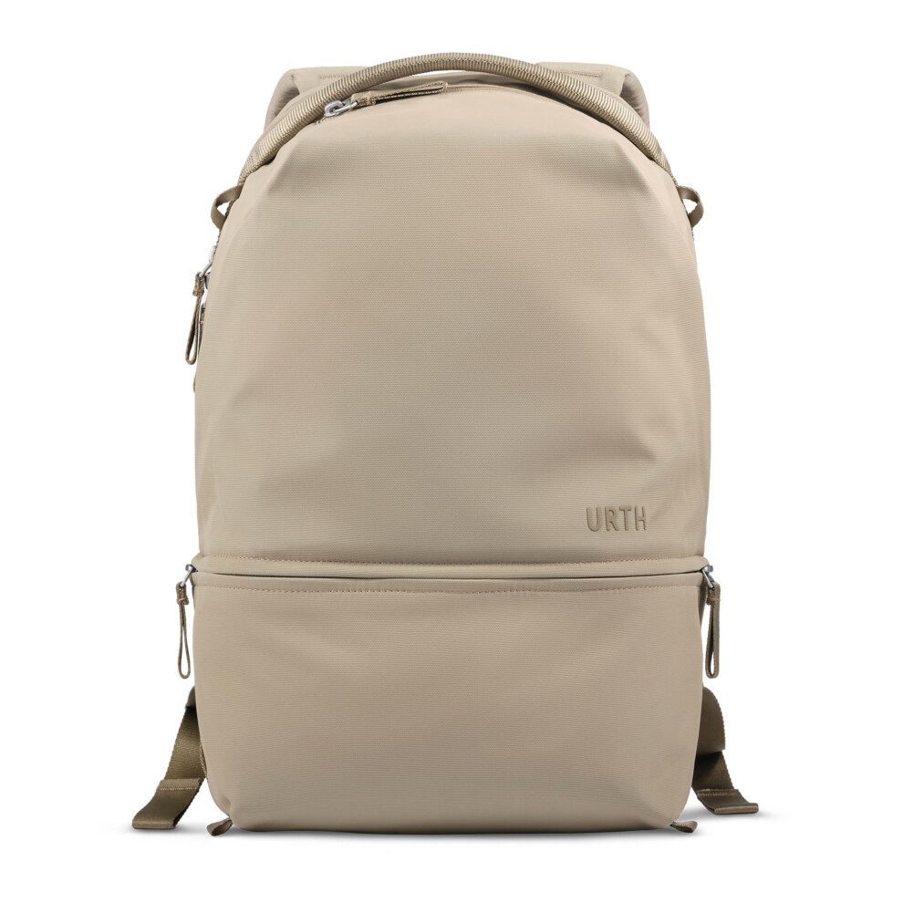 Urth Arkose 20L Backpack - 15 Laptop Bag Weatherproof + Recycled (Beige) Beige 9354842010842