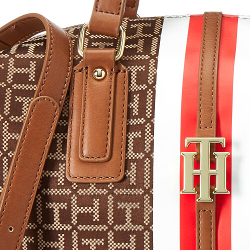 Tommy Hilfiger Tommy Hilfiger Γυναικεία Τσάντα Jaden Σακίδιο Crossbody, Καστανί/Ταχίνι 2